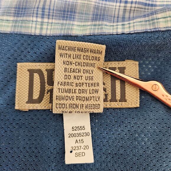 Men's Duluth Trading Casual Shirt Size XL - Picture 3 of 9